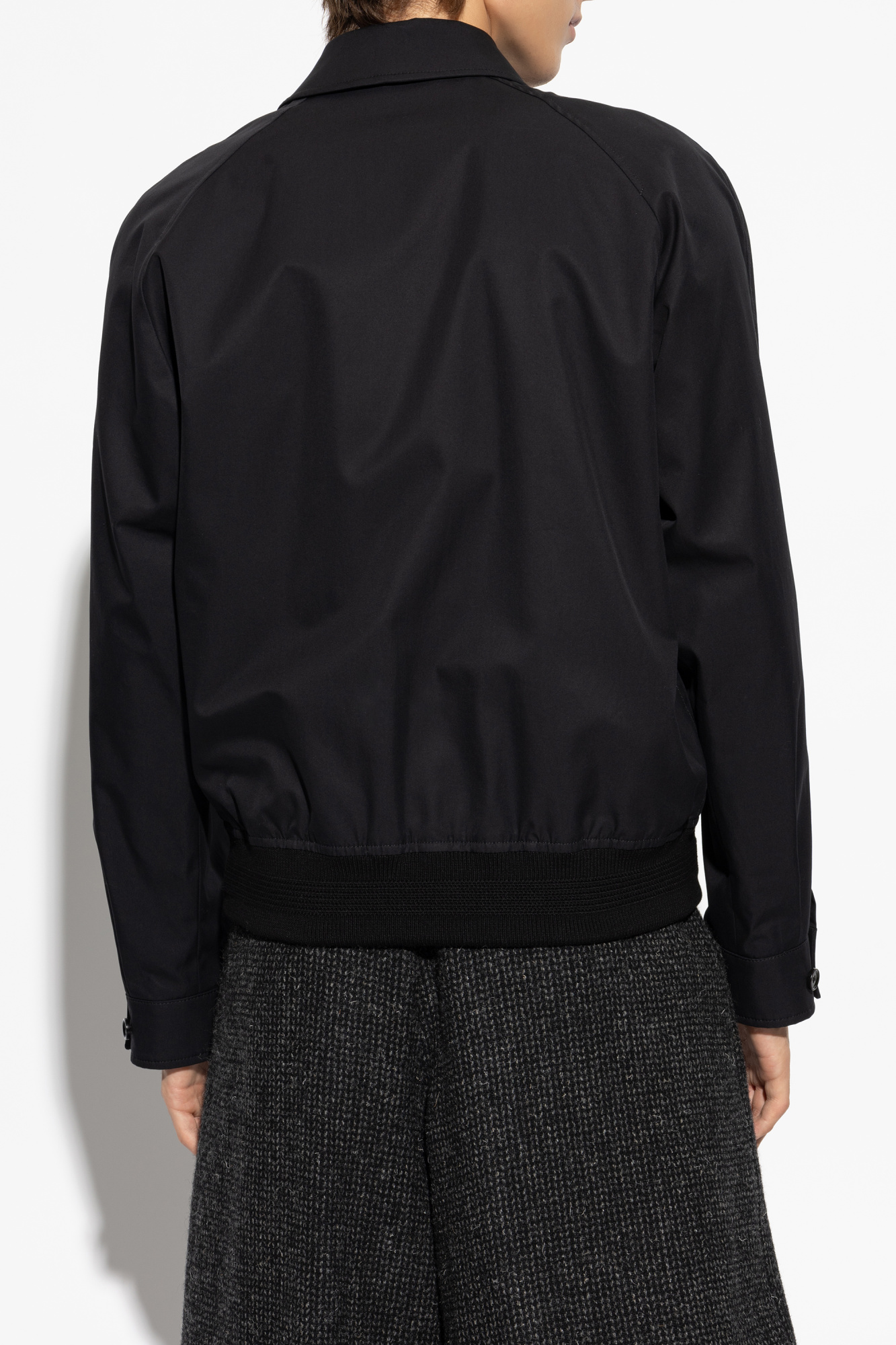 ブルゾン Burberry FW25 Embroidered cotton jacket (8110384 C3170) Burberry Check cotton jacket in multicoloured - Burberry